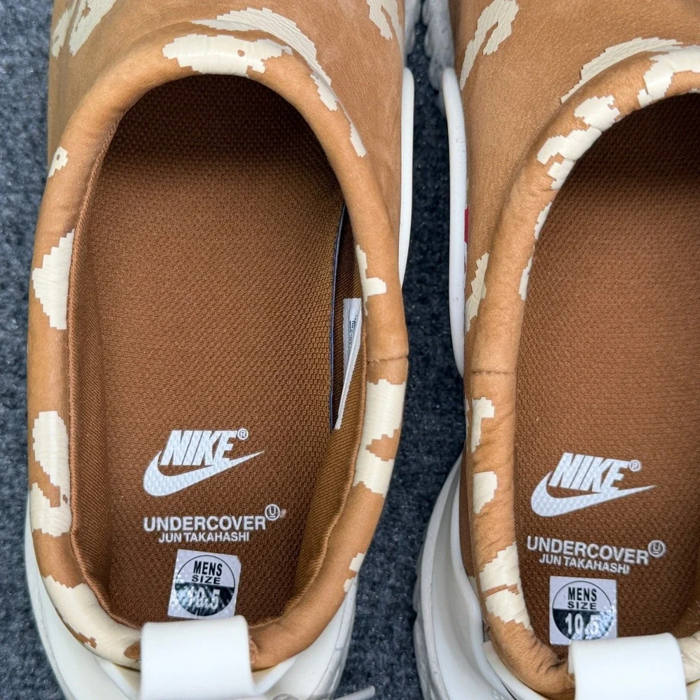 Nike Moc Flow SP x Undercover Shoe Mens 10.5 Ale Brown Athletic Slip On Sneakers
